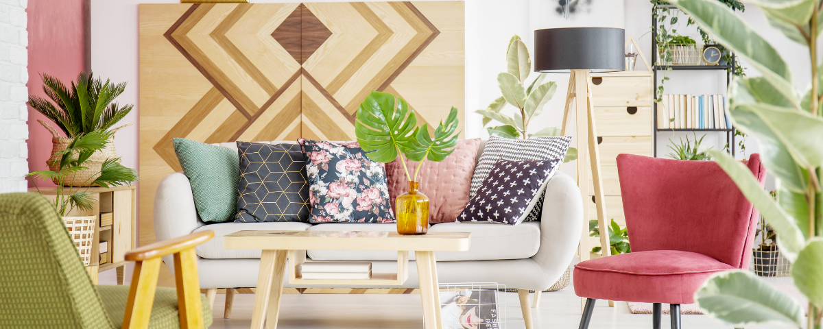 How To Layer Patterns in The Living Room